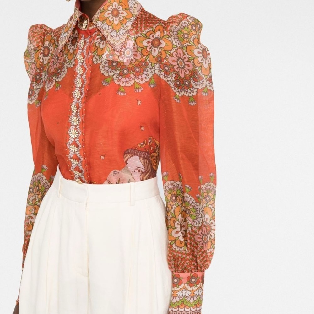 Zimmerman Kaleidoscope Body Aries Shirt size 2